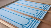 Water Underfloor heating XPS Grooved Insulation Board 1200mm x 600mm x 25mm