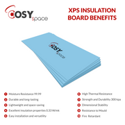 XPS Insulation Boards  for Underfloor heating systems | 1200 x 600
