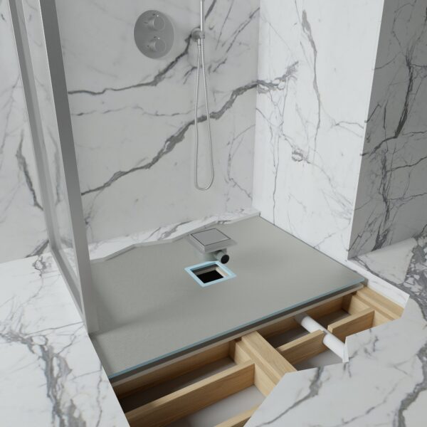 Wetroom Shower Tray Application