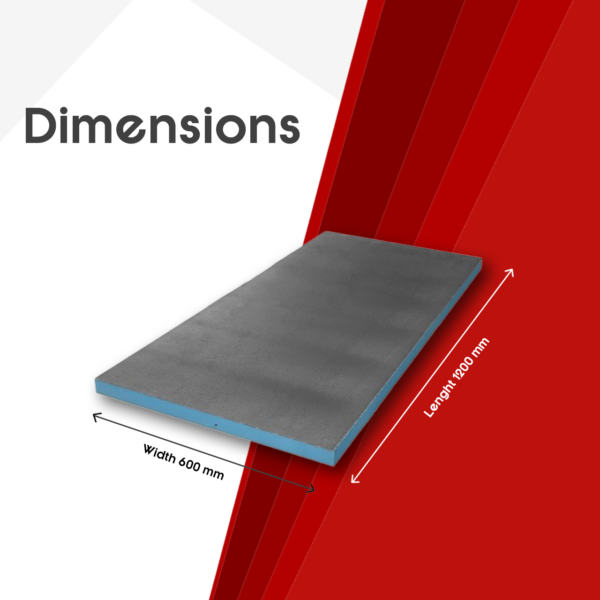 Tile Backer Board Dimension