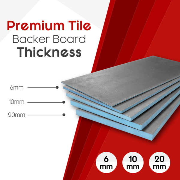 Tile Backer Board Thickness